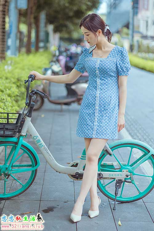 [尤蜜丝] No.057 穿搭推广展示图集 女神单车【69P/520M】
