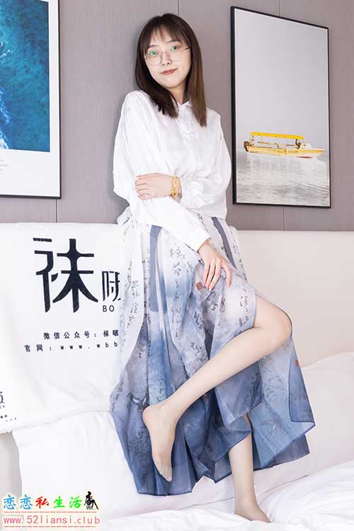 [袜啵啵] 428期 稚予-皮鞋、灰丝-脚尖加固款(带视频)【150P+1V/6.06G】