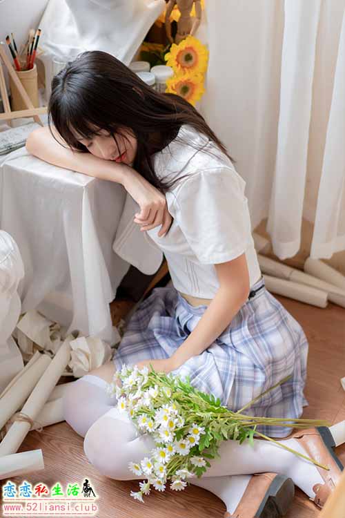 [美图精选]1440-西瓜少女(西呱呀呀呀)-JK校服【48P/52M】