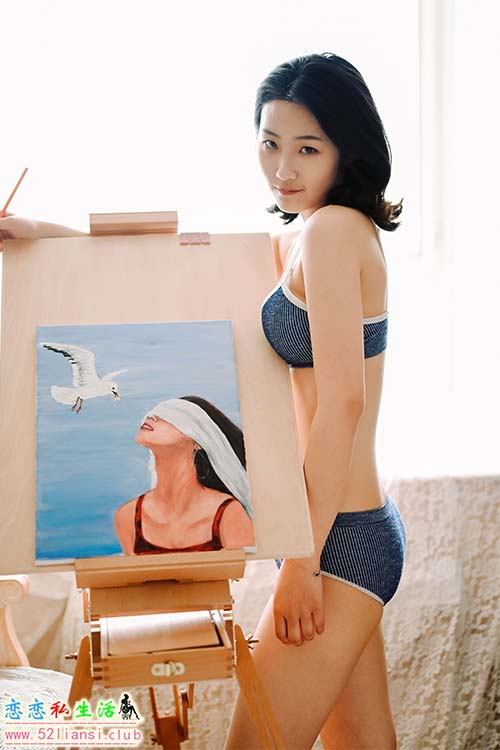 [YALAYI雅拉伊] No.668 作画的女孩 沈伊【49P/64M】
