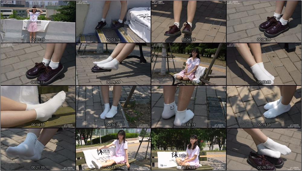 [袜啵啵] 399期 糯米-皮鞋、白棉袜、jk制服(带视频)【145P+1V/6.34G】