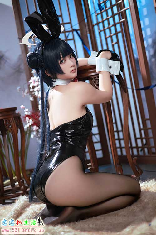[美图精选]1640-屿鱼-蔚蓝档案 龙华妃咲 兔女郎【40P/57M】