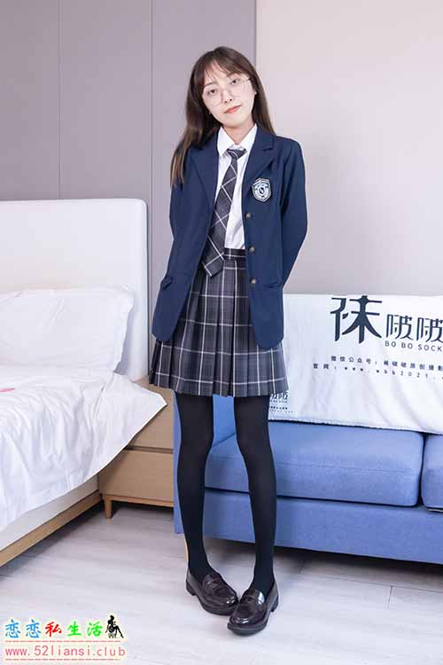 [袜啵啵] 432期 稚予-皮鞋、厚黑丝、jk制服(带视频)【184P+1V/6.84G】