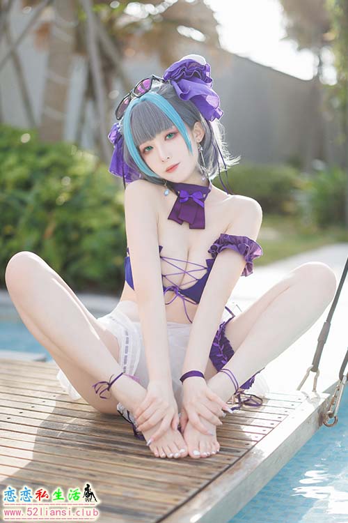 [美图精选]1461-封疆疆v-柴郡泳装【36P/60M】