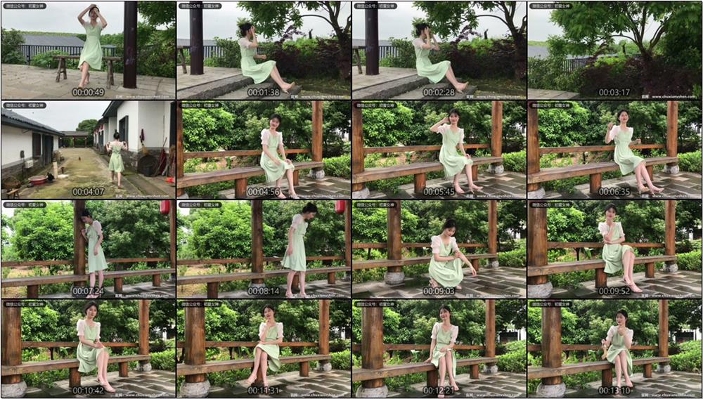 [初夏女神]191期 安妮~【初夏味道】简单的一条连衣裙带你走进夏天该有的样子(带视频)【100P+1V/3.4G】