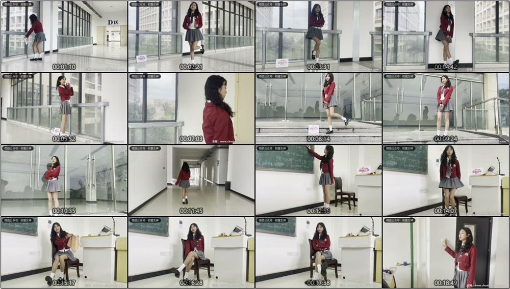 [初夏女神]171期 点点~【校园气息】还是那熟悉的教室，还是那熟悉的走廊和桌椅(带视频)【140P+1V/2.44G】