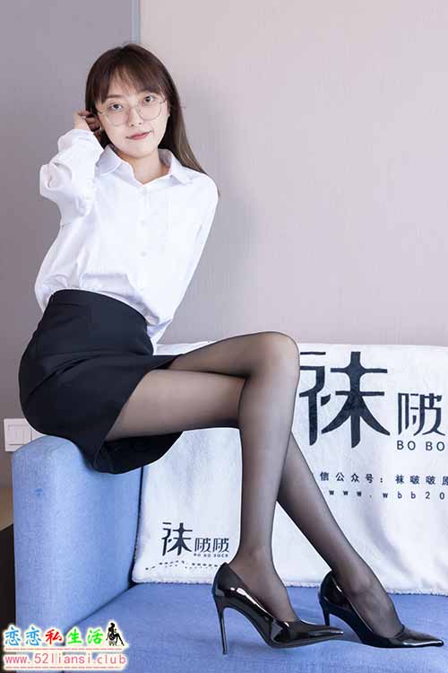 [袜啵啵] 419期 稚予-高跟鞋、黑丝脚尖加固款、短肉丝、ol风(带视频)【142P+1V/5.69G】