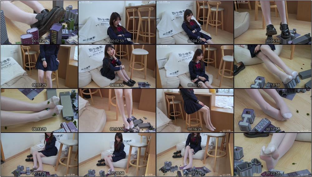 [甜予摄影] NO.047 璇璇-jk制服、皮鞋、白丝、小人国剧情、VR(带视频)【132P+2V/11.3G】
