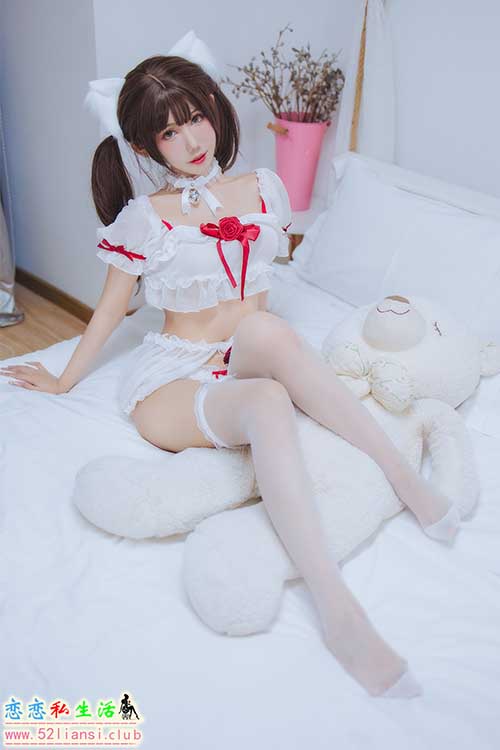 [美图精选]1571-仙女月-白猫少女【50P/113M】