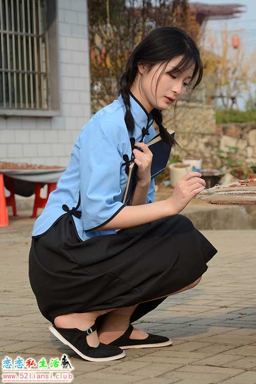 [初夏女神]117期 安妮~【民国小姐】你说给我安排一套校服，结果一百年前的(带视频)【142P+1V/3.87G】
