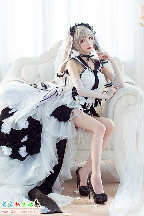 [美图精选]1241-Tomoyo酱-碧蓝 可畏礼服【27P/104M】