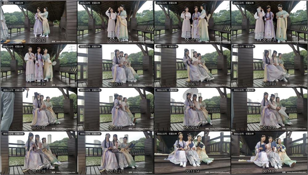 [初夏女神]123期 点点、双双、安妮~【古往今来】明制千金跌撞穿越来到清末遇见两位顽童姐姐(带视频)【237P+2V/8.7G】