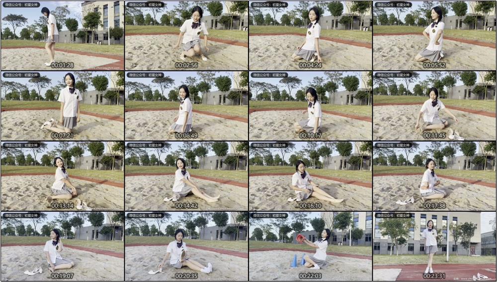 [初夏女神]119期 双双~【秋季玩沙】冷是真冷，沙是真沙，秋天的凉鞋(带视频)【142P+1V/3.76G】