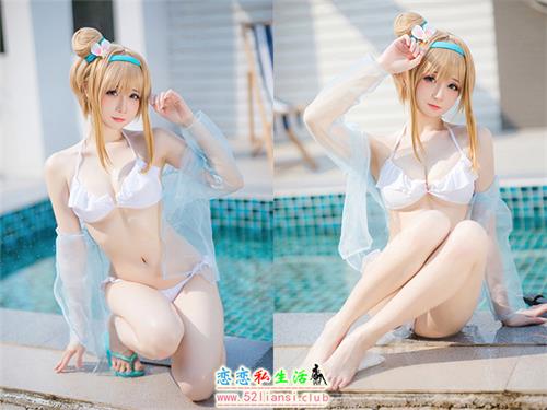 [美图精选]1711-焖焖碳-少女前线 索米 泳装【46P/84M】视频下载
