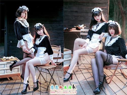 [美图精选]1313-半半子&面饼仙儿 - Maid姉妹【74P/132M】视频下载