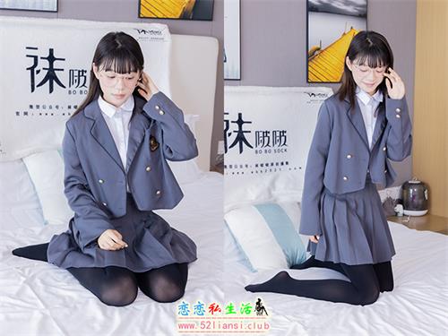 [袜啵啵] 402期 糯米-皮鞋、厚黑丝、学院jk(带视频)【140P+1V/6.29G】