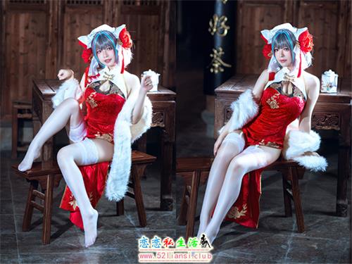 [美图精选]1273-半半子-柴郡中华娘旗袍【45P+1V/130M】视频下载