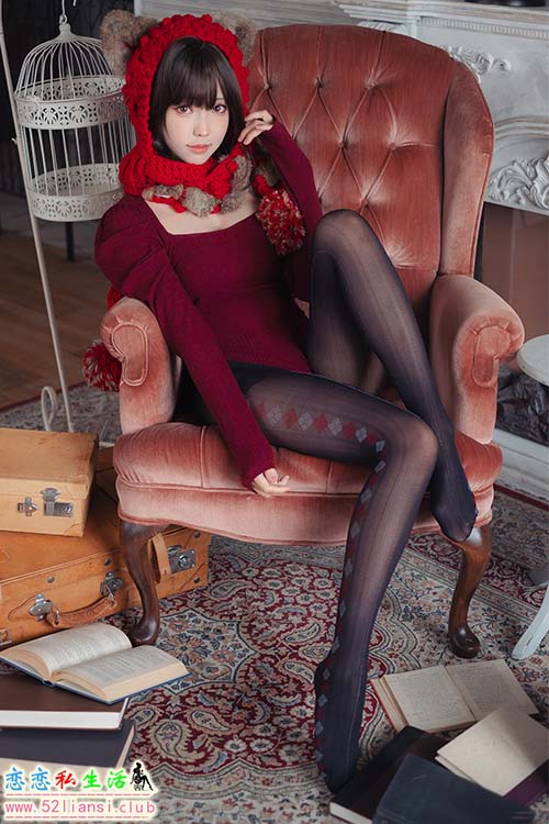 [美图精选]1195-ElyEE子-红色 KNITTING【52P/111M】