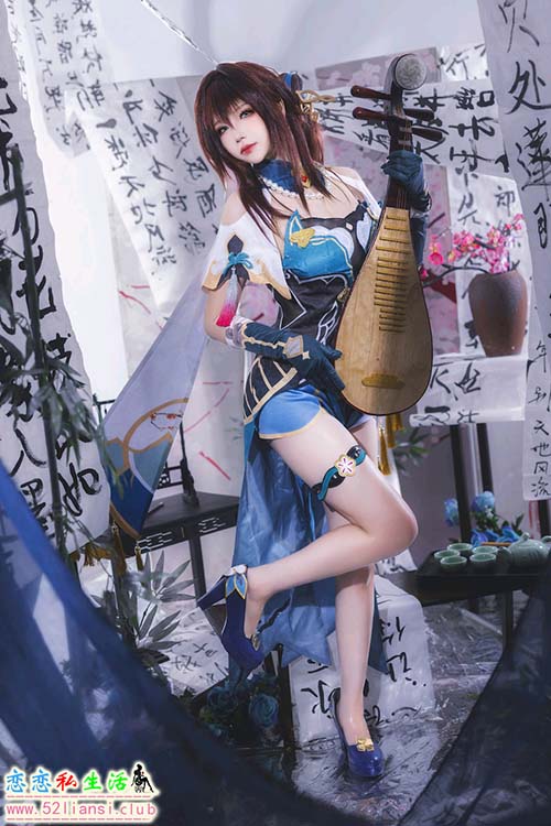 [美图精选]1178-雪晴Astra-星穹铁道阮梅【84P+3V/114M】