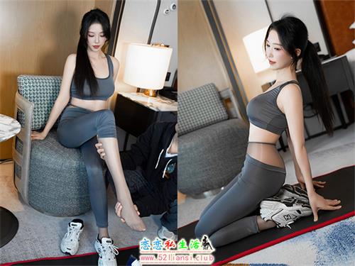 [美图精选]1153-抖娘-利世-灰色瑜伽服【56P/139M】视频下载