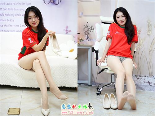 [初夏女神]224期 环环~【红色球服】欧洲杯你们看了吗？我是哪个球队的(带视频)【100P+1V/3.58G】
