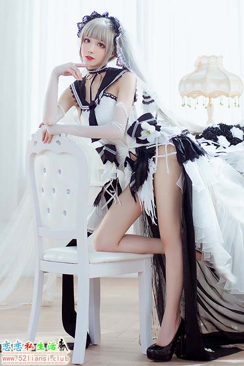 [美图精选]1241-Tomoyo酱-碧蓝 可畏礼服【27P/104M】