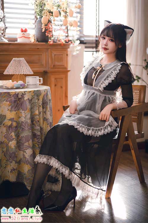 [美图精选]1228-雪晴Astra-透明女仆【71P+2V/132M】